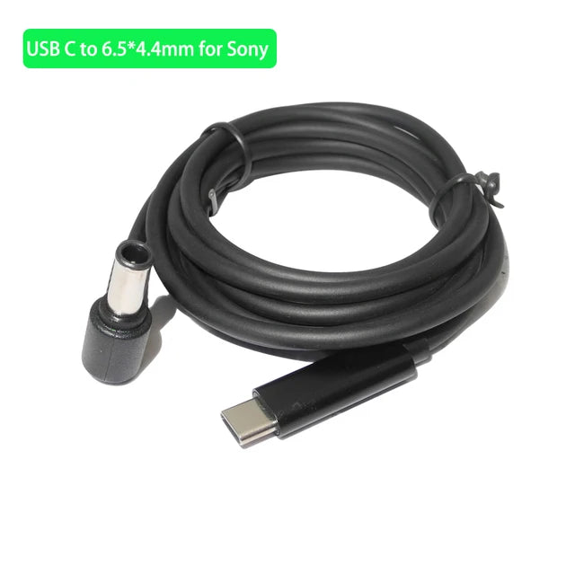 USB C PD Charging Cable Cord Type C to DC Universal Power Adapter Converter for Lenovo Asus Dell Hp Acer Samsung LG Laptops
