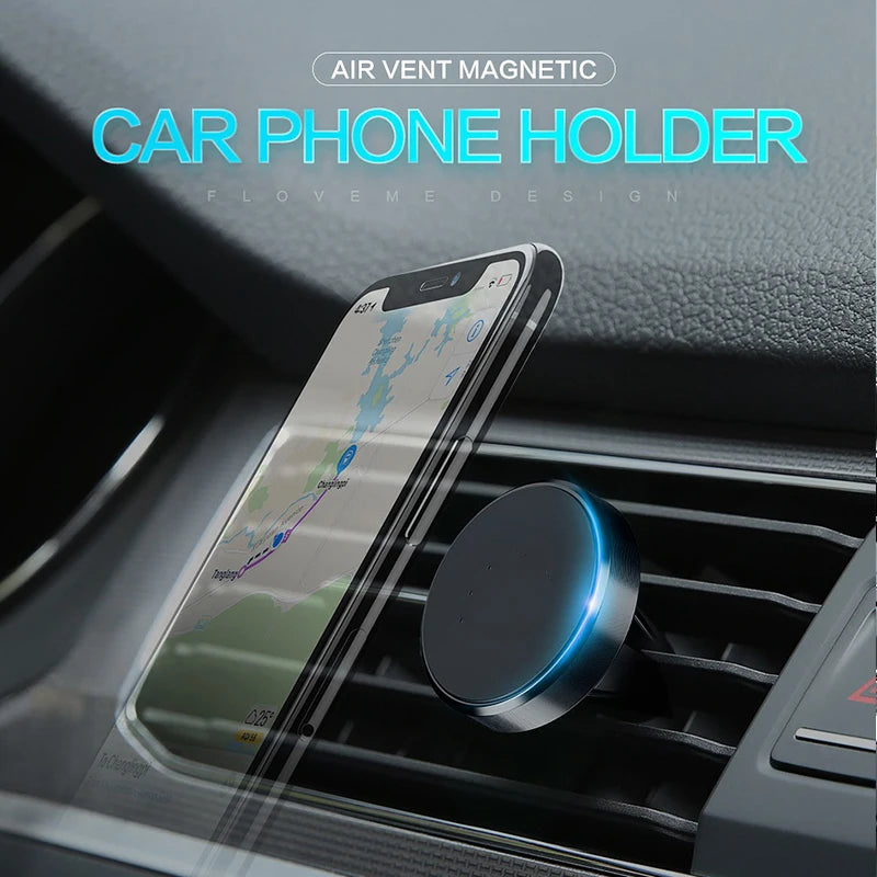 Car Magnetic Holder Universal Air Vent Mount Stand Accessories For iPhone Samsung Xiaomi Magnet Holder Stand in Car Mobile Phone