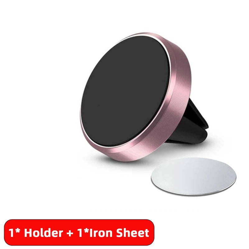 Car Magnetic Holder Universal Air Vent Mount Stand Accessories For iPhone Samsung Xiaomi Magnet Holder Stand in Car Mobile Phone