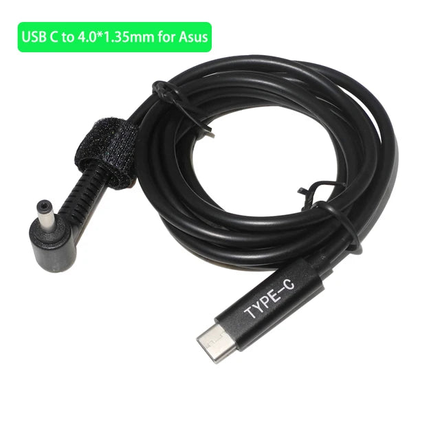USB C PD Charging Cable Cord Type C to DC Universal Power Adapter Converter for Lenovo Asus Dell Hp Acer Samsung LG Laptops